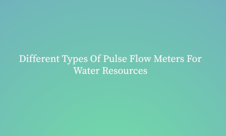 pulse flow meters