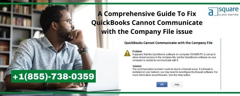 QuickBooks Cannot Communicate with the Company File