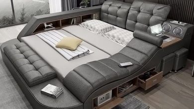 Storage furniture: Purchase furniture with storage space for your home