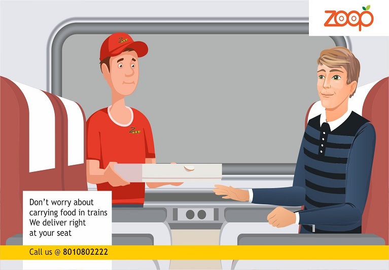 Food Delivery At Railway Station