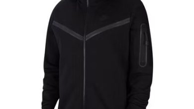 Nikehoods Tech Fleece Full Zip Hoodie Asia Sizing Black