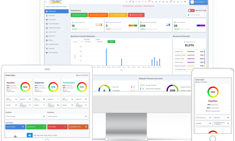 Client Dispute Manager Software