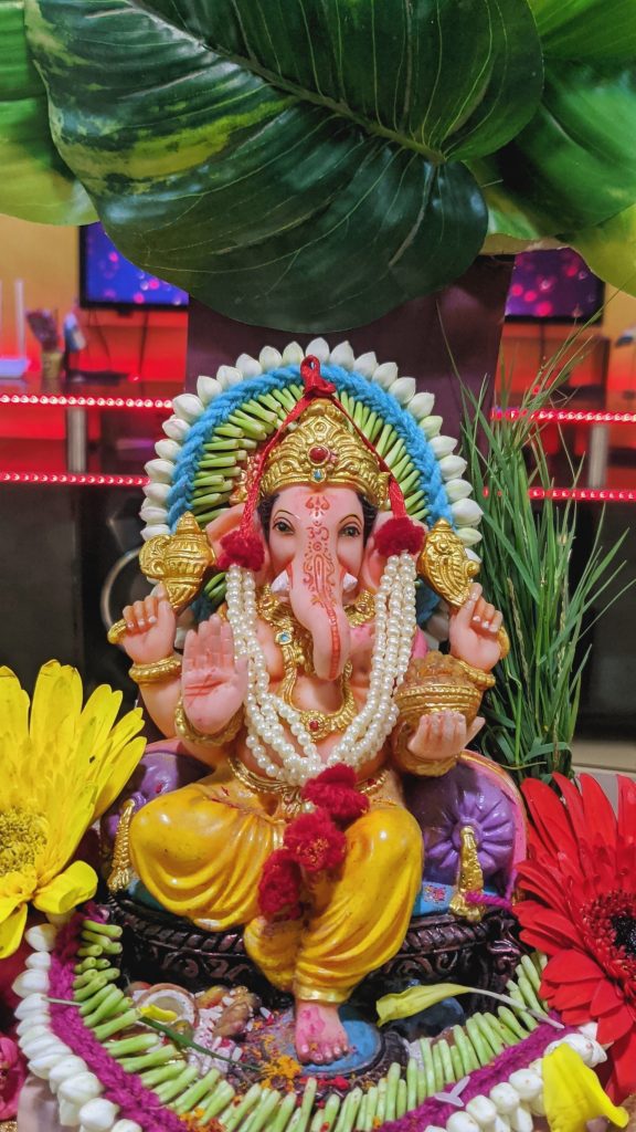 Ganesh Chaturthi decor