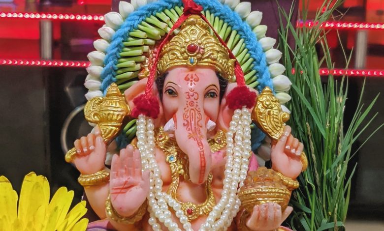 Ganesh Chaturthi decor