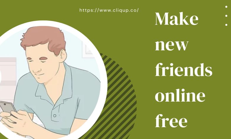 make new friends online free