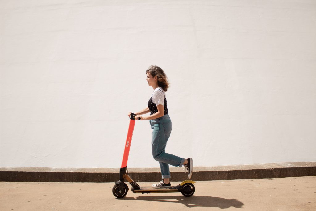 compact electric scooter