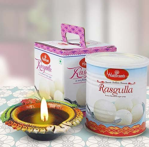 Rasgullas diwali hamper